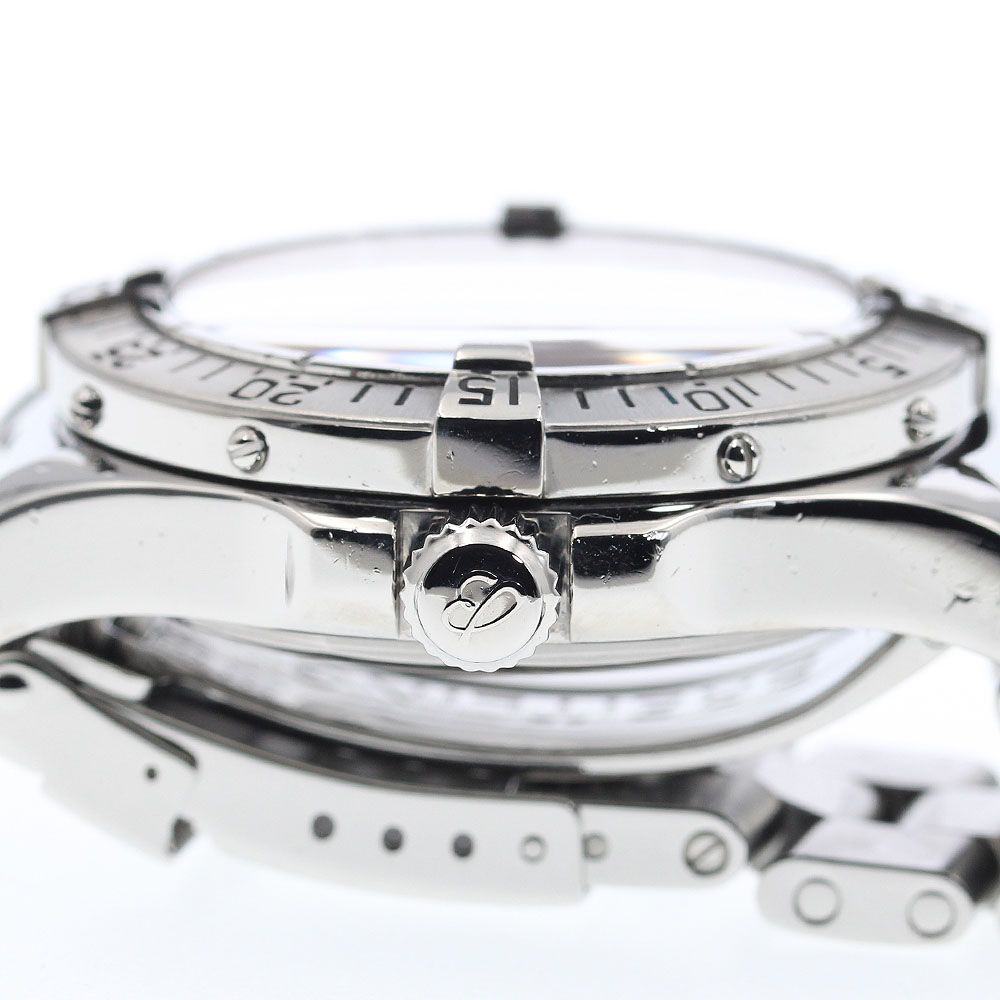  ブライトリング BREITLING A17360 スーパーオーシャン デイト 自動巻き メンズ_916596 重ね着 自動巻き時計 腕時計(アナログ)