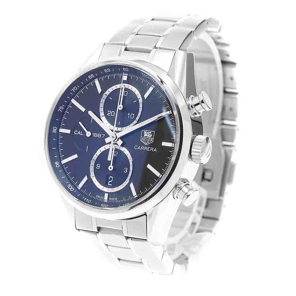 タグホイヤー TAG HEUER CAR2110-4 カレラ キャリバー1887 クロノグラフ 自動巻き メンズ _919612