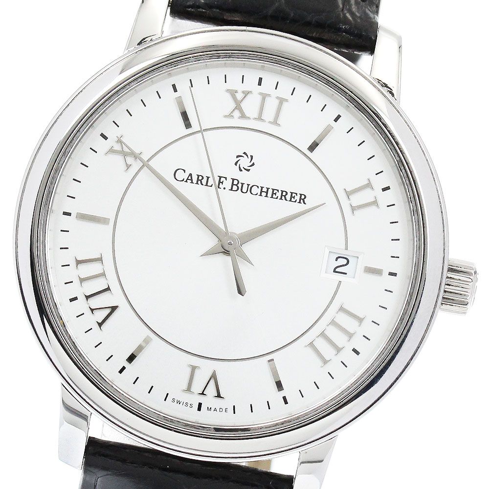 カール F.ブヘラ CARL F.BUCHERER 00.10314.08.15.22 アダマビ デイト 自動巻き メンズ _918444