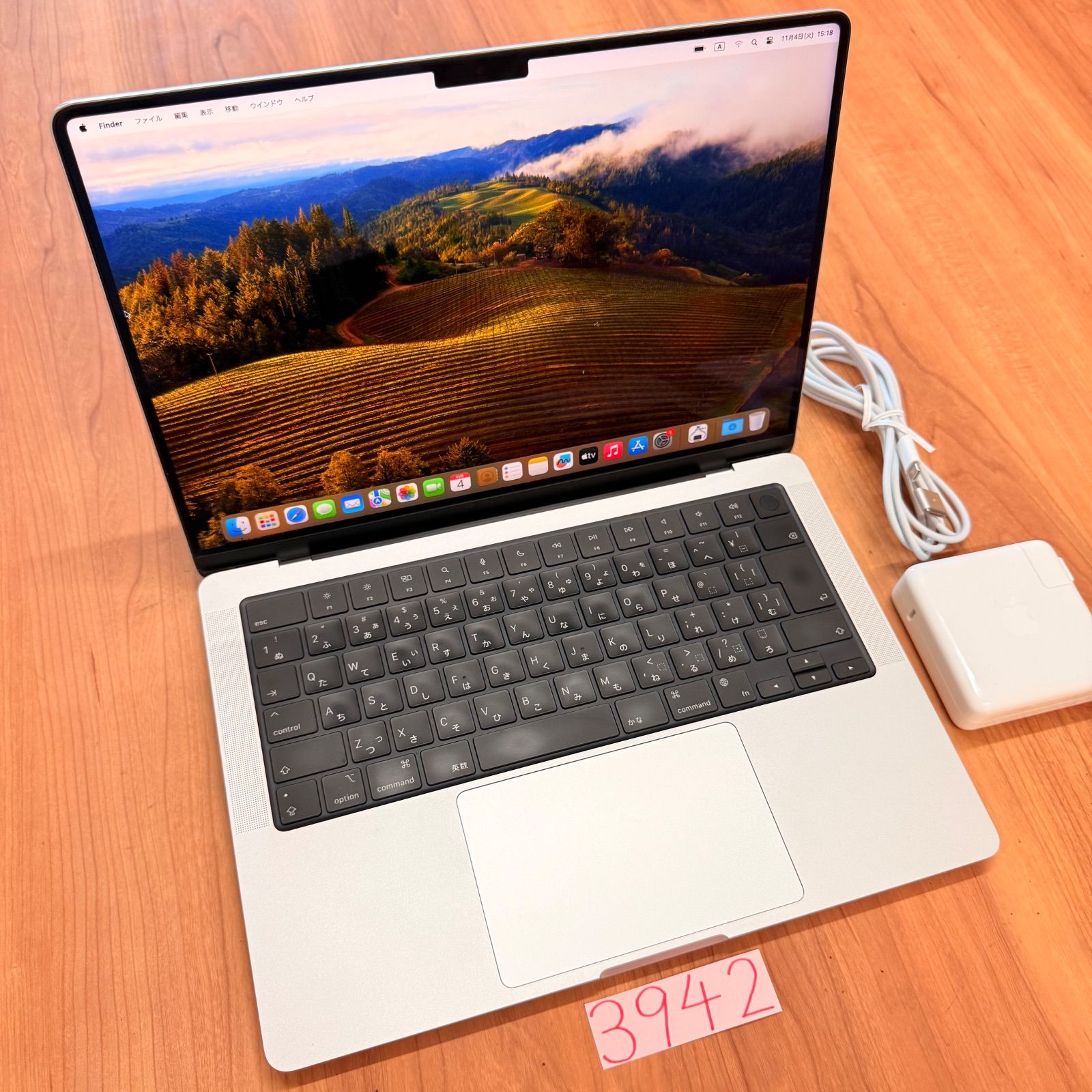 動作良品】 MacBook pro 14インチ 2021 Apple M1 pro 32GB 1TB 動画
