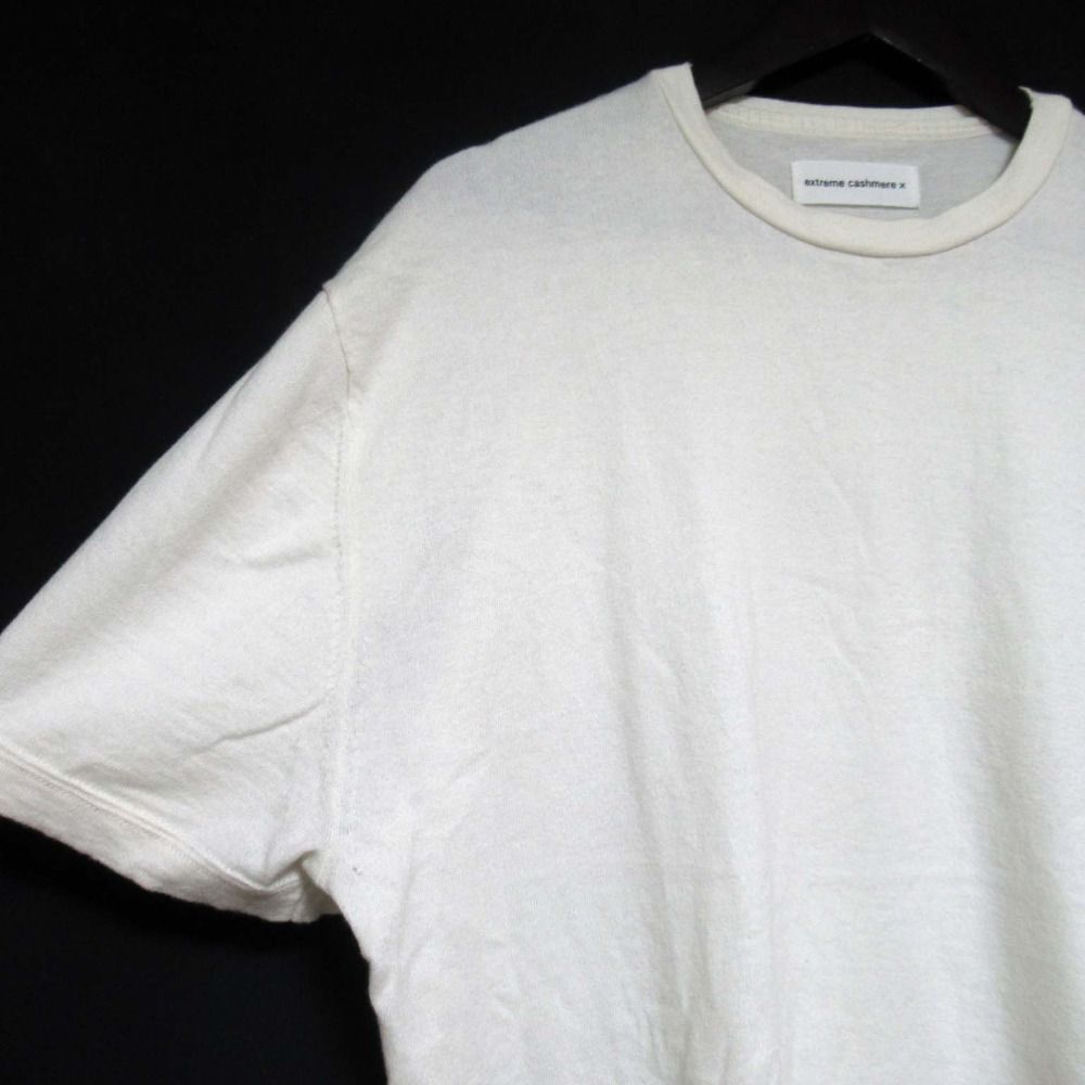 extreme cashmere エクストリームカシミヤ コットンカシミヤ 半袖 