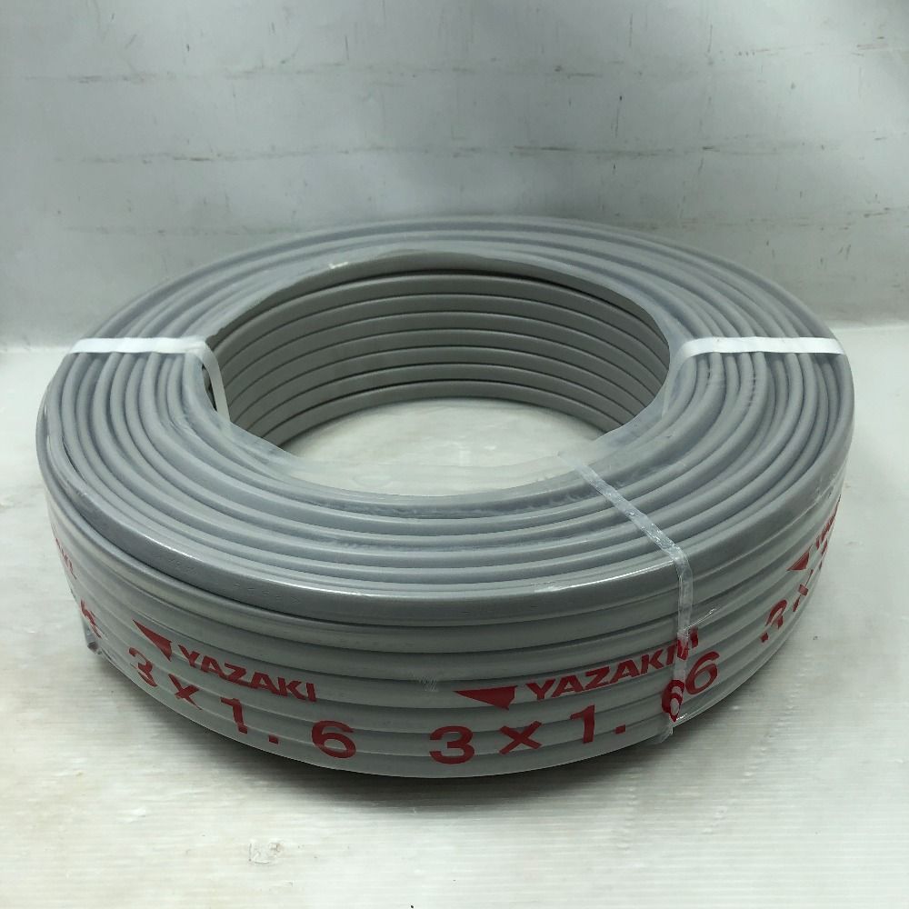 YAZAKI 工具 電材 VVFケーブル S 25 04 3 x 1 6 グレー