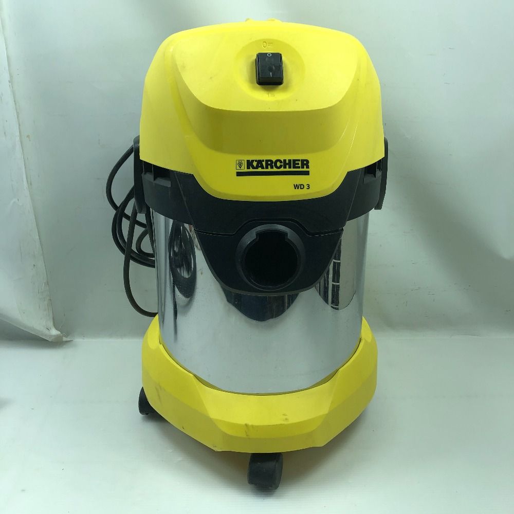 KARCHER ケルヒャー 工具関連用品 バキュームクリーナー ホース ノズル付 コード式 WD3 イエロー