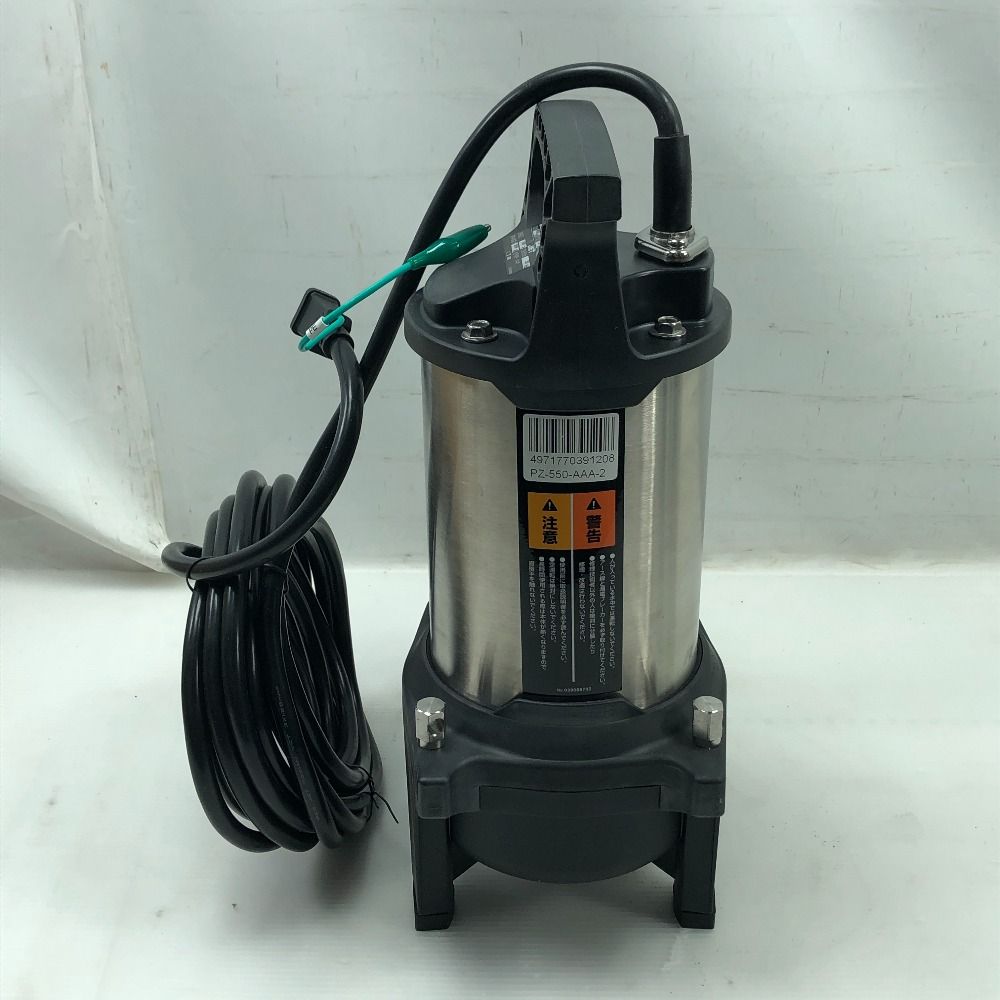 KOSHIN 工具 水中ポンプ S 紐 ホースバンド付 コード式 PZ-550 シルバー