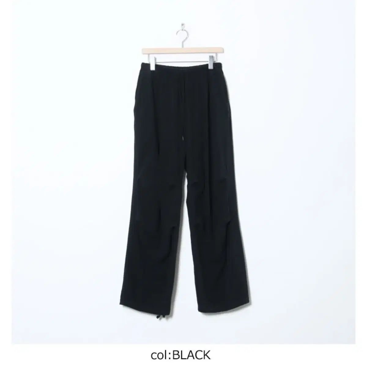 2 24SS コットン ジャージ ニータックパンツ