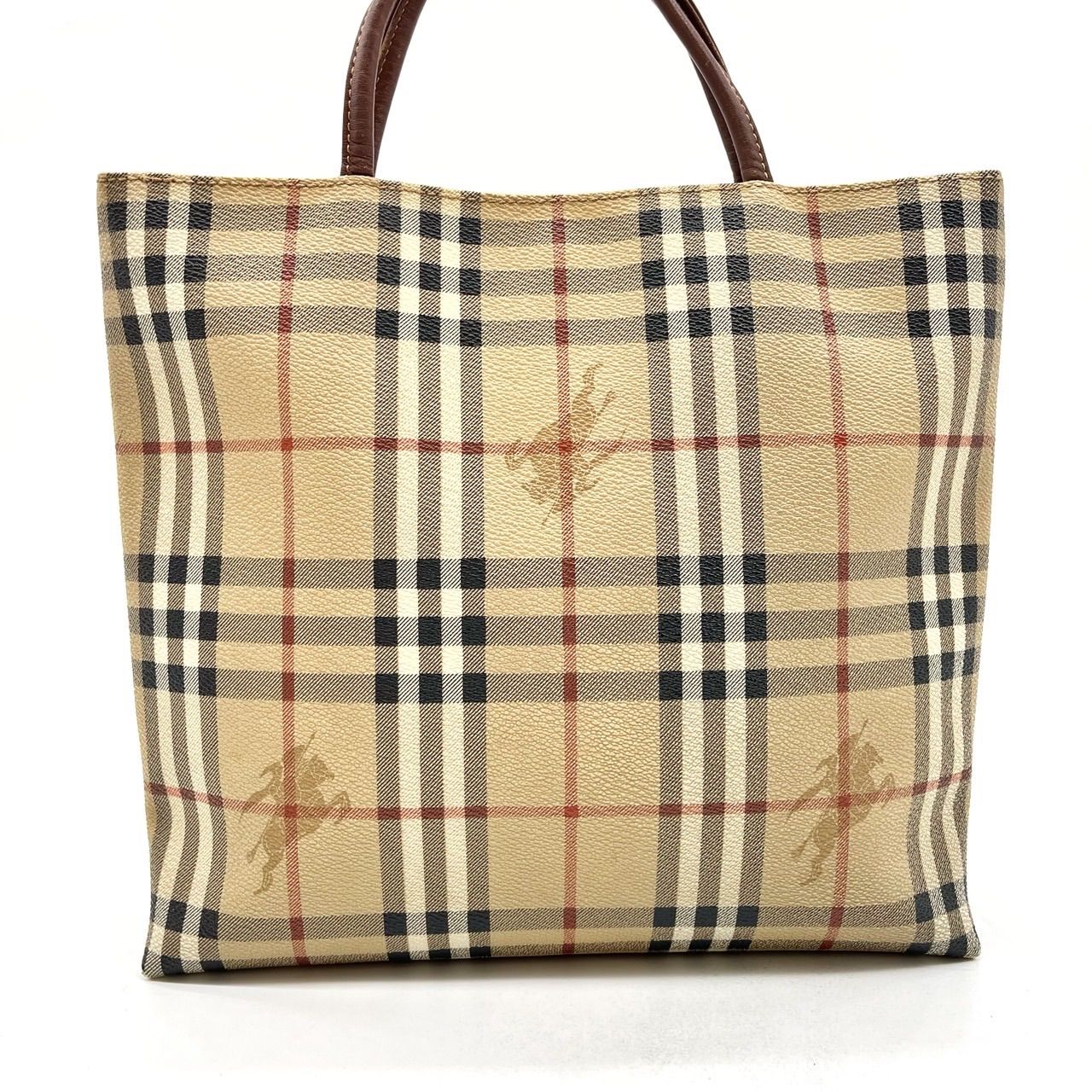 ✨良品✨ BURBERRY バーバリー ハンドバッグ トートバッグ ノバ