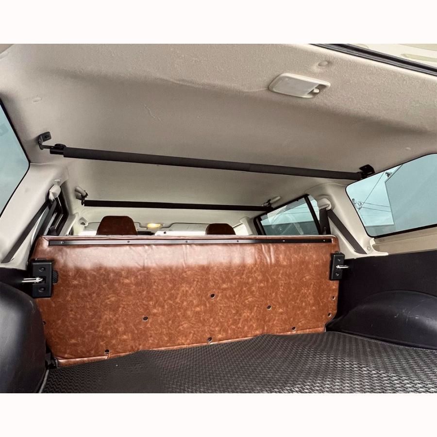 サクシード 車内キャリア2本セット 延長ステー パッド付 脚立 サーフボード スノボ 中積み インテリアバー アウトドア ロッドホルダー