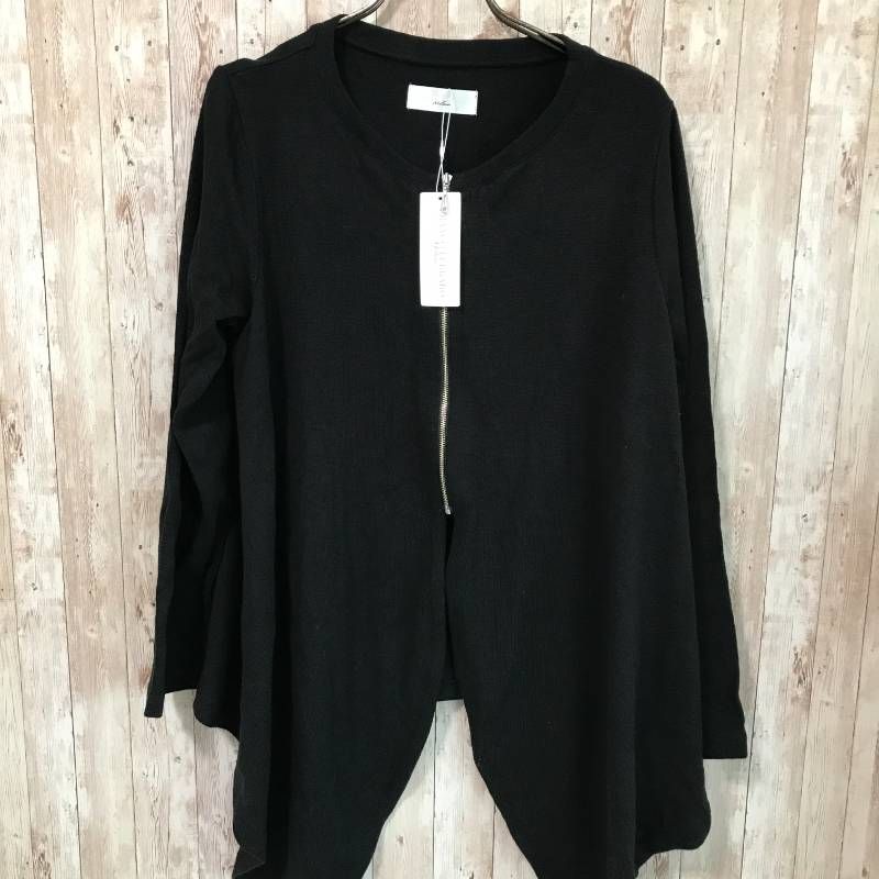 コ FRANCO FERRARO フランコフェラーロ カーディガン トップス Ⅿ ブラック