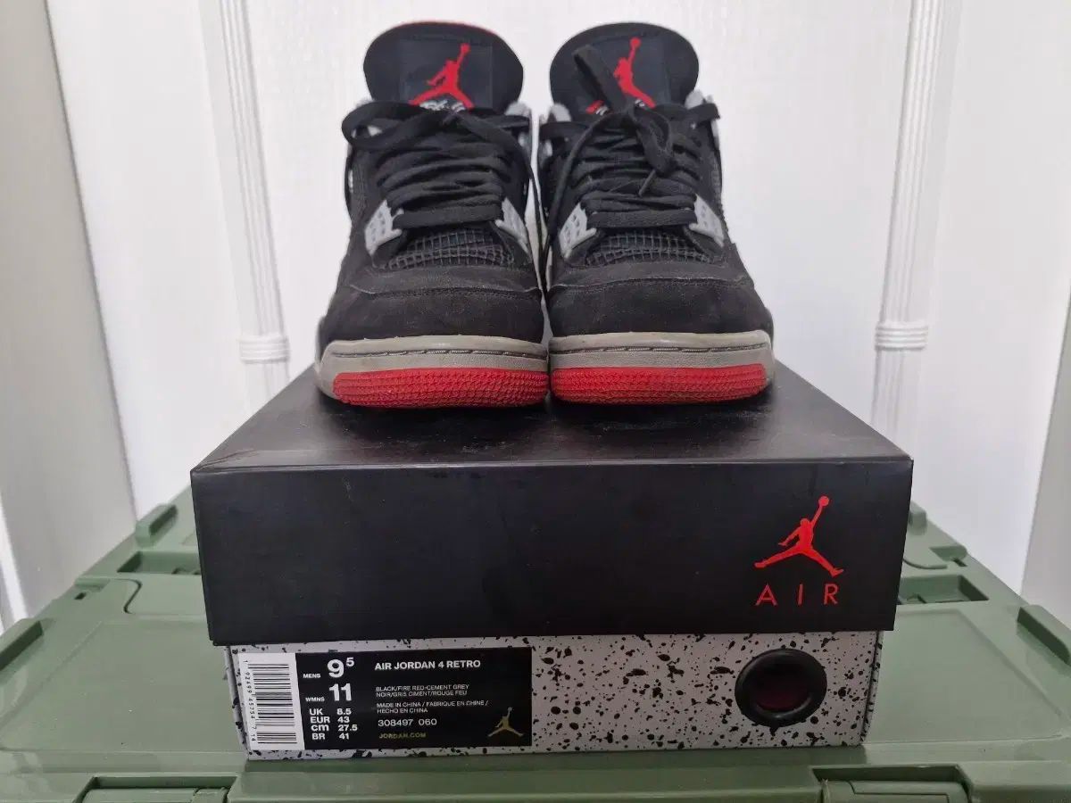 ナイキ エア ジョーダン4 レトロ ブレーザー レッド 2019 275