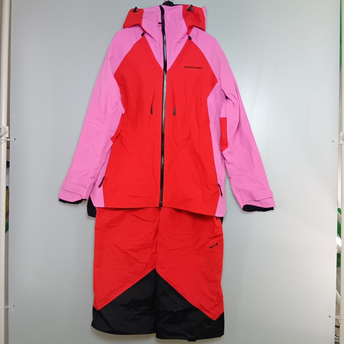 paek performance スキーウェア 上下セット レディース サイズM ピンク レッド ブラック