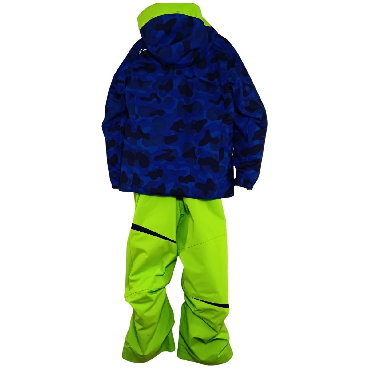 PHENIX フェニックス スキーウェア 上下セット ジュニア用 サイズ160 ブルー グリーン