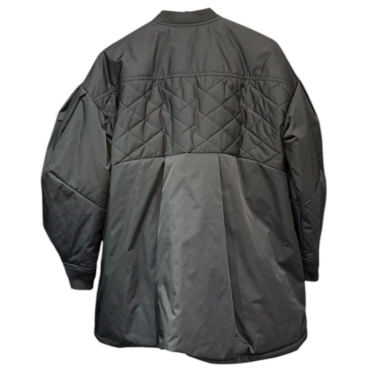 ENFOLD エンフォルド 23SS DICROS SOLO Twill egg エッグアーム中綿ブルゾン ジャケット 300GS230-0920 36 ブラック 15027