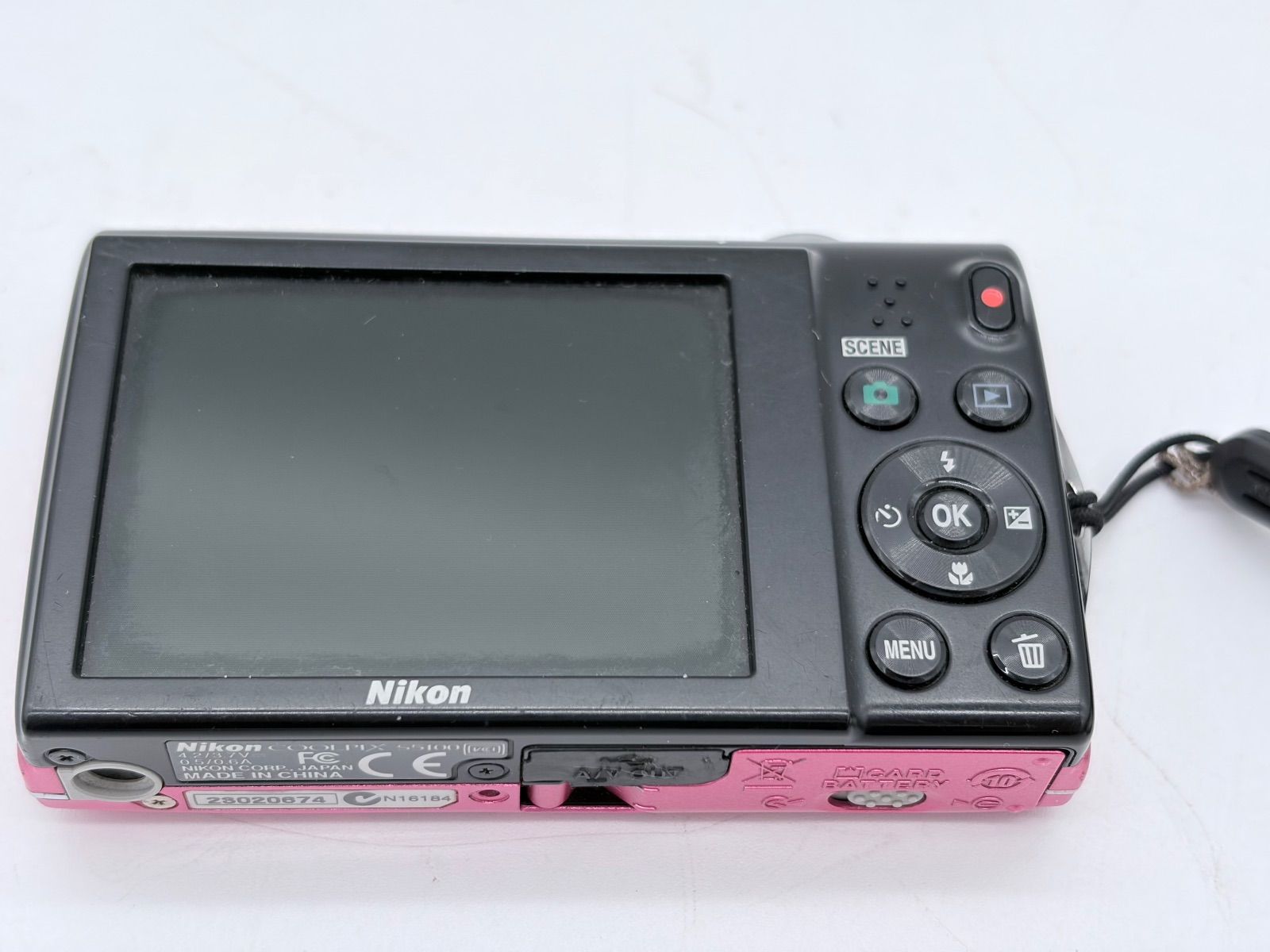 ジャンク】Nikon COOLPIX S5100 ピンク 動作未確認 デジカメ コンデジ