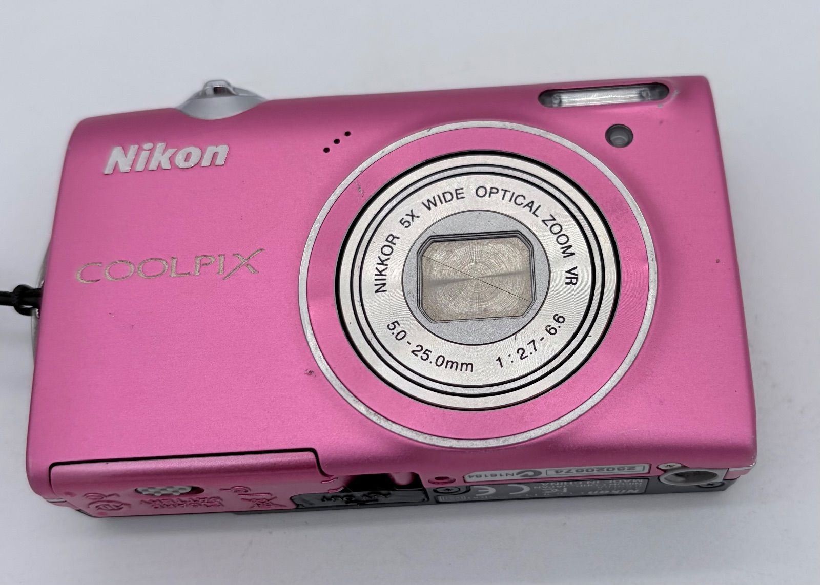 ジャンク】Nikon COOLPIX S5100 ピンク 動作未確認 デジカメ コンデジ