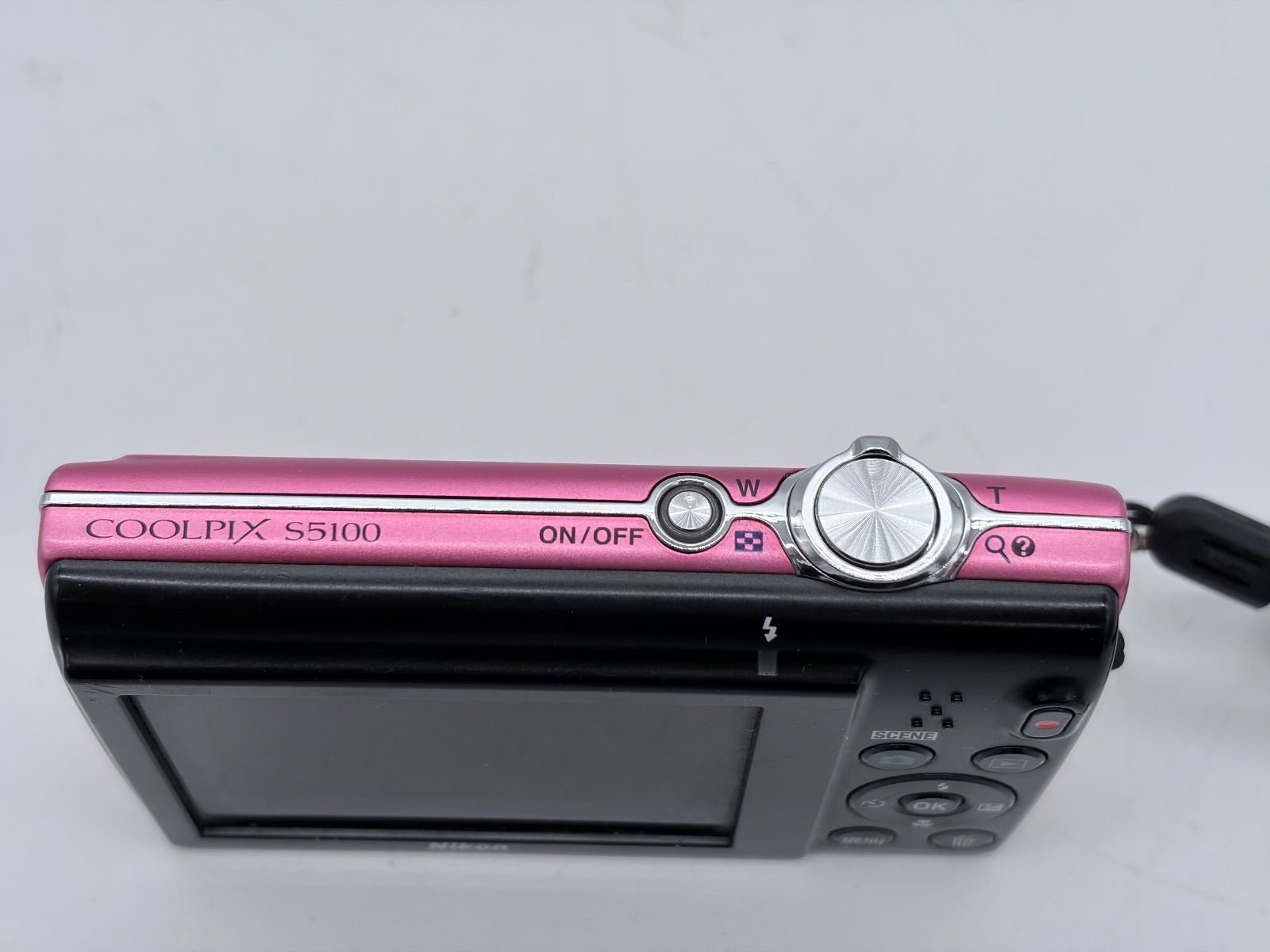 ジャンク】Nikon COOLPIX S5100 ピンク 動作未確認 デジカメ コンデジ