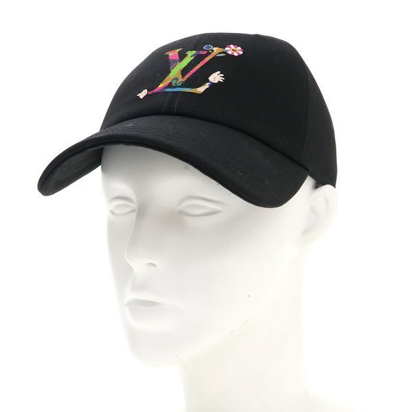 ルイヴィトン LV×TM キャップ スーパーフラット M5000M Bランク