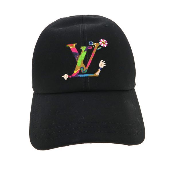 ルイヴィトン LV×TM キャップ スーパーフラット M 5000 Bランク