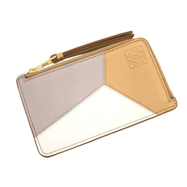 ロエベ パズル コインカードホルダー クラシックカーフ C510Z40X27 Aランク