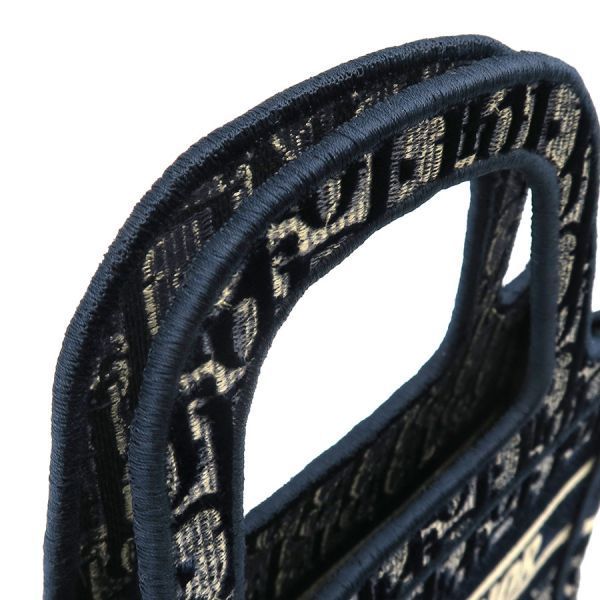  クリスチャン ディオール Dior Book Tote バッグ ミニ ベルベット Aランク クラッチバッグ バッグ
