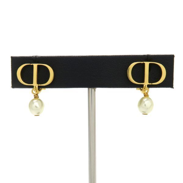 クリスチャン ディオール Petit CD クリップイヤリング E3221WOMRS_D301 Aランク