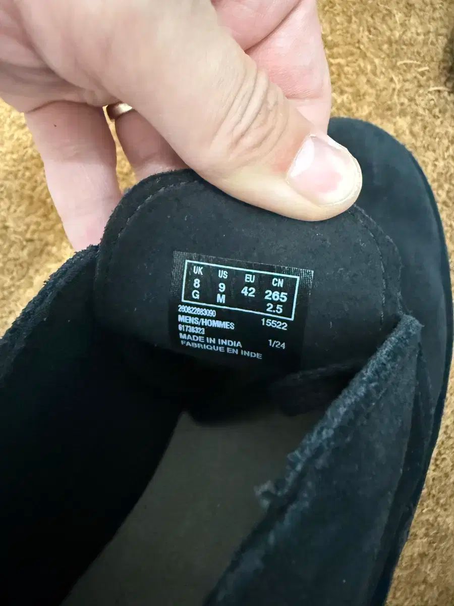 クラークス Clarks ブラック デザート ブーツ US9