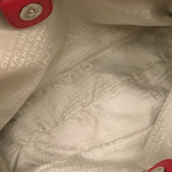 シャネル キャビア･編み込みチェーンショルダー Bランク