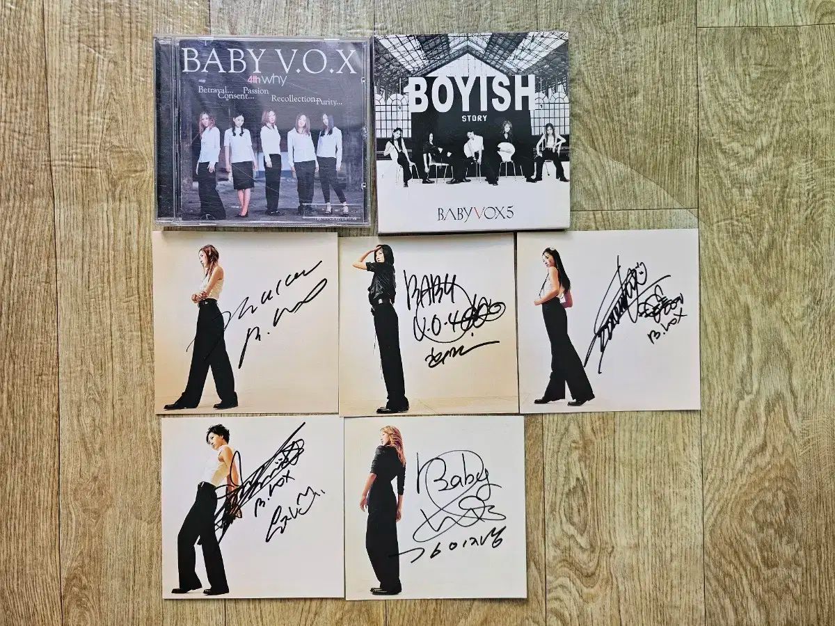 ベビーボックス cd サイン入り サイン カード