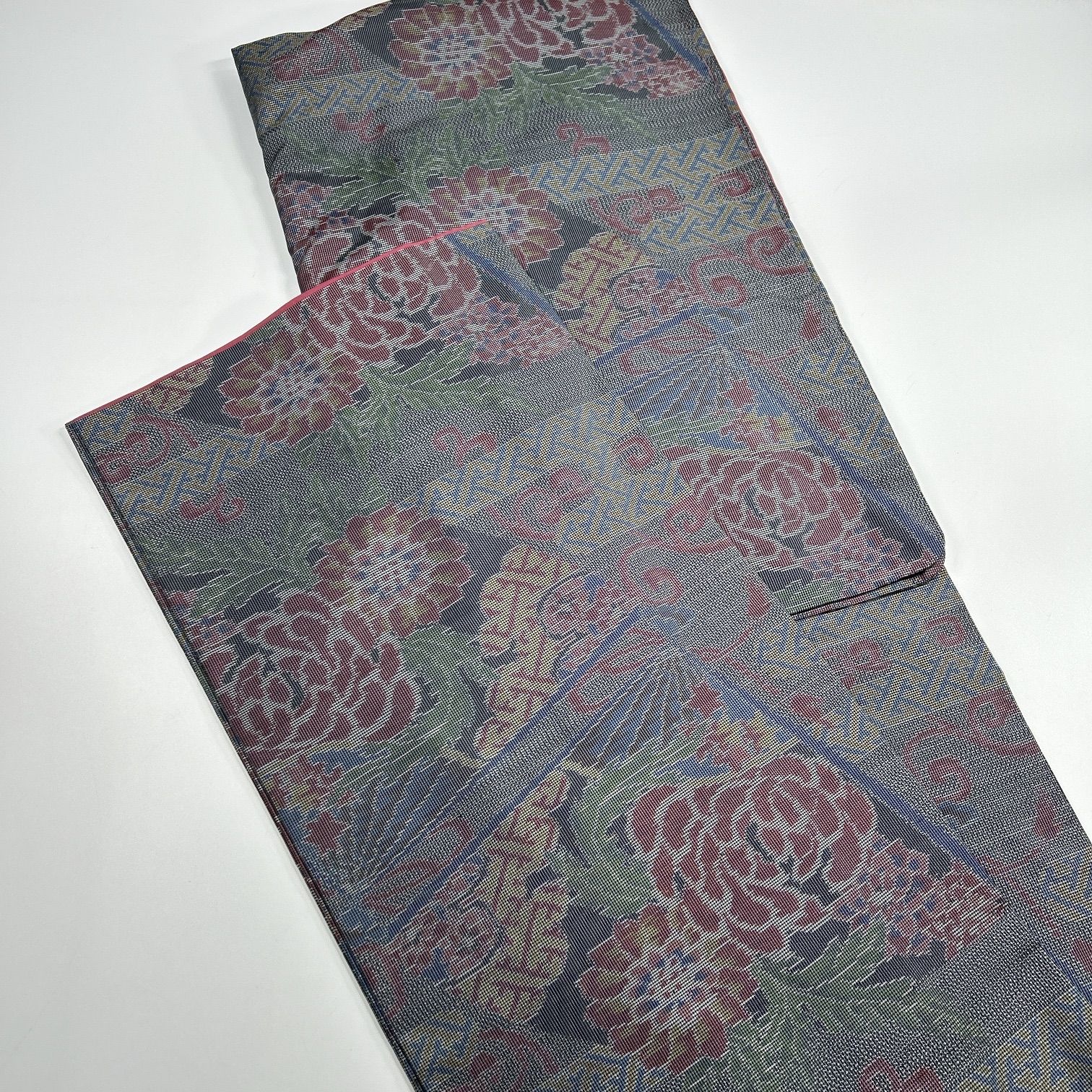  大島紬 着物お 同梱 リメイク用 着付け L 136 紬 着物