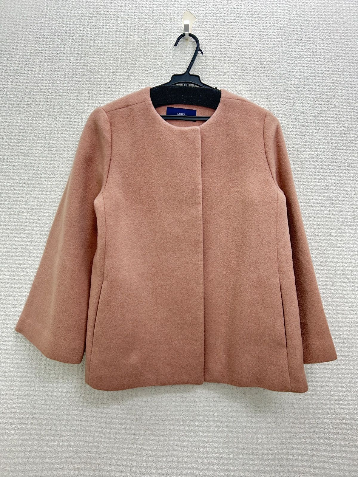 ships ウールコート レディース サイズ38 ノー