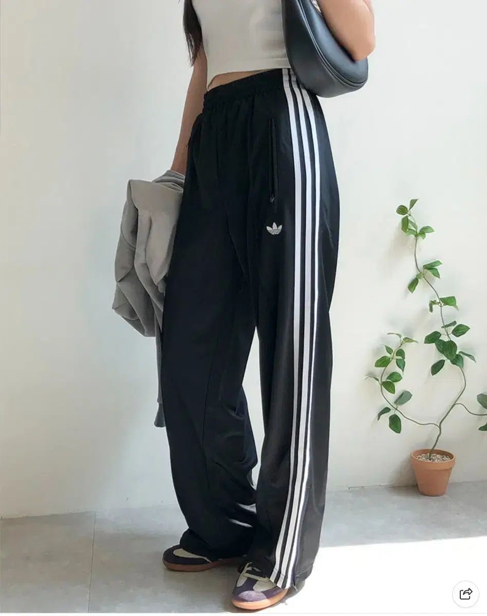 アディダス 25FW レディース Classic ファイヤーバード ルーズ トラックパンツ XL