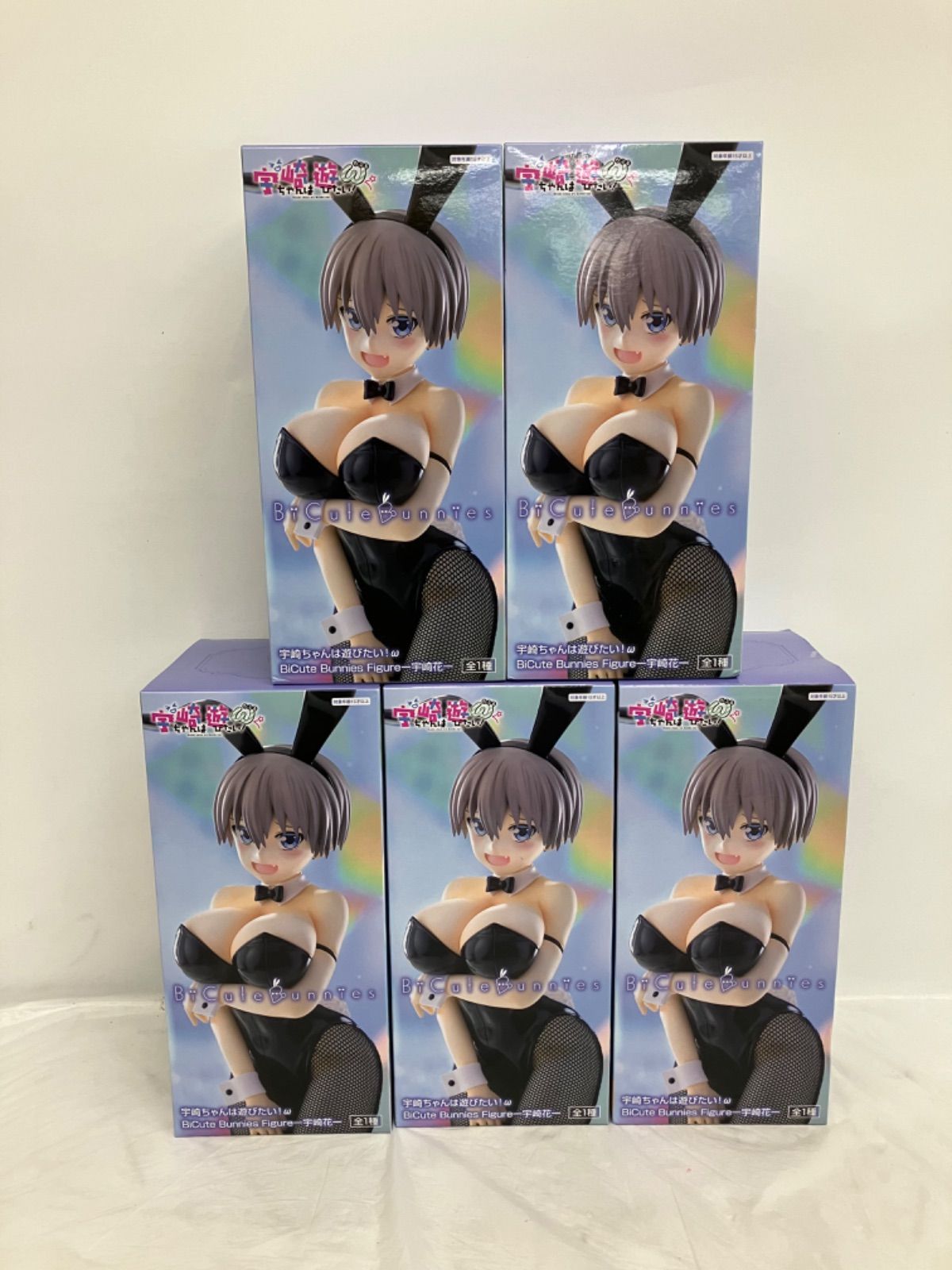 【新品・未開封・安値】BiCute Bunnies Figure―宇崎花ー10点 未開封 宇崎ちゃんは遊びたい！ω BiCute Bunnies Figure 宇崎花 5個