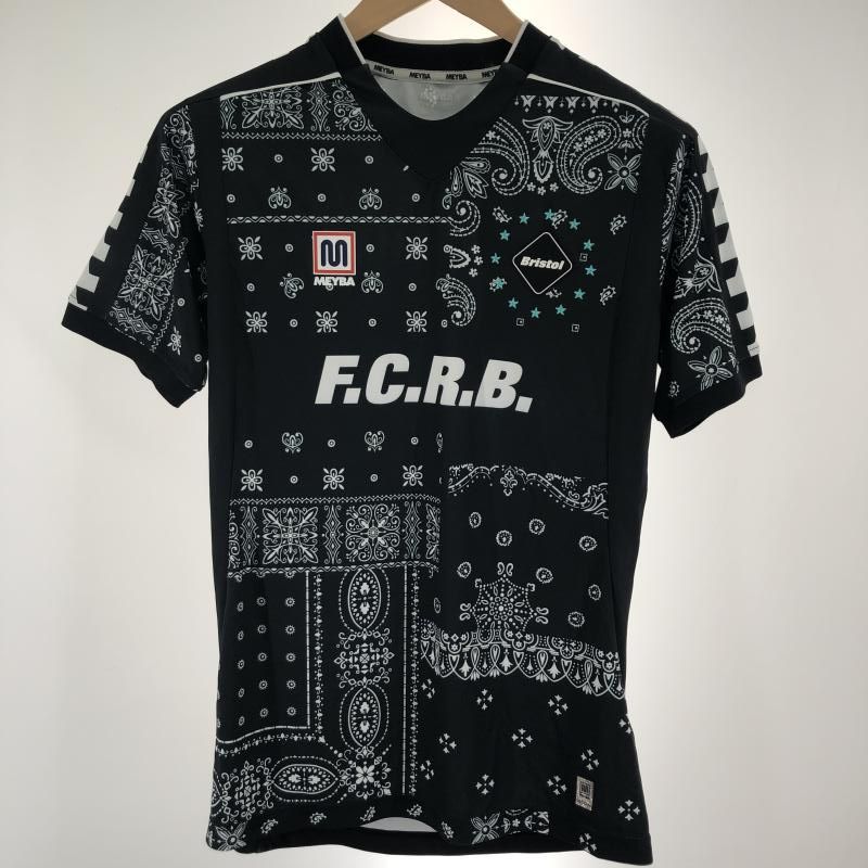 F.C.Real Bristol MEYBA GAME SHIRT シャツ サイズS 黒 エフシー ルブリストル 91