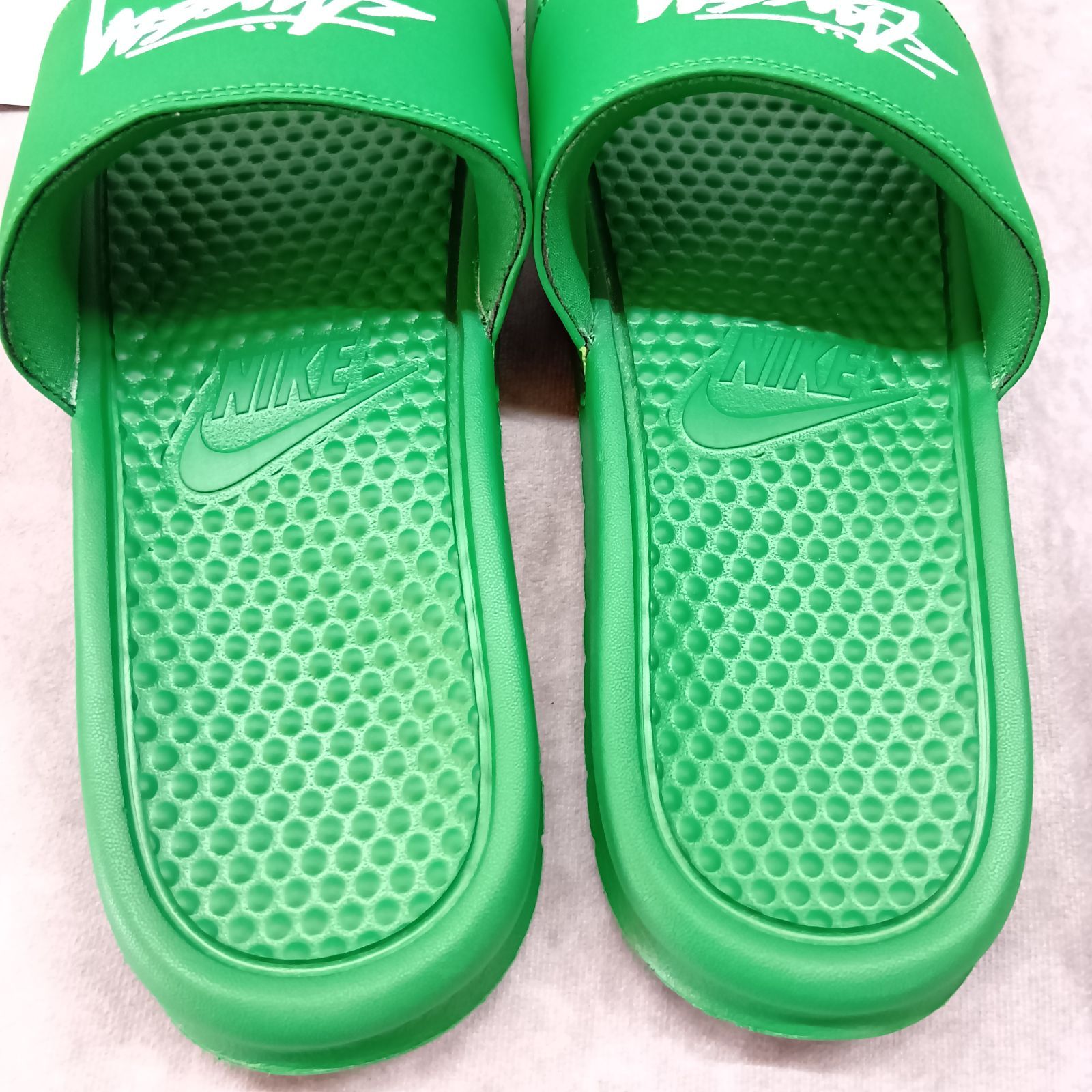 NIKE×STUSSY ベナッシ サンダル DC5239-300 サイズ29cm グリーン