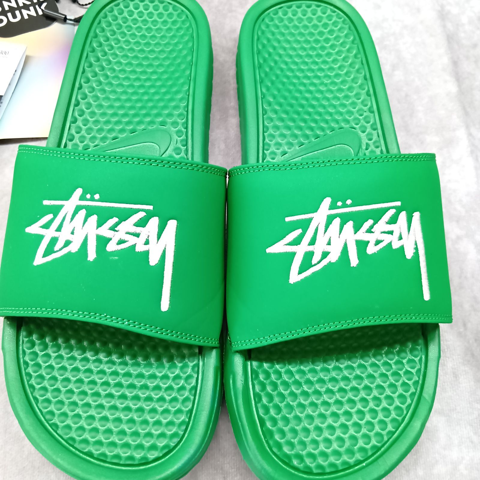 NIKE×STUSSY ベナッシ サンダル DC5239-300 サイズ29cm グリーン