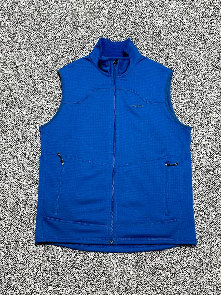 patagonia パタゴニア ブルー ベスト ベスト ジップアップ
