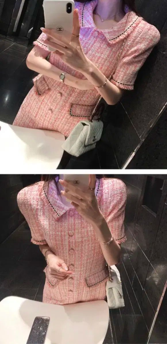 ローズファクトリー パールツイードドレス ローズニ アネローズ ワンピース ロアール