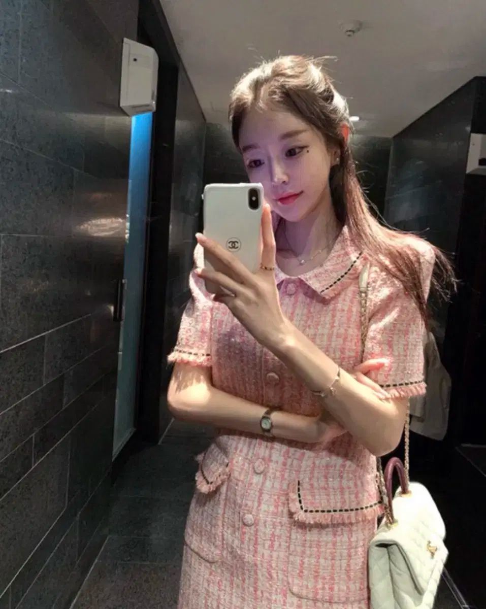 ローズファクトリー パールツイードドレス ローズニ アネローズ ワンピース ロアール