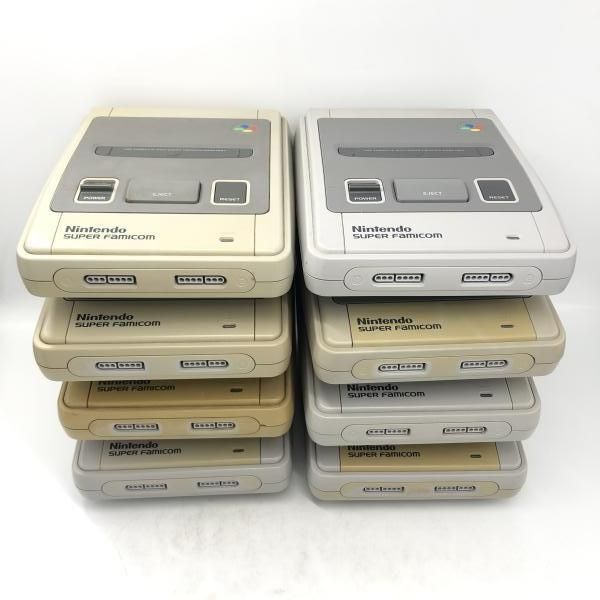本体 ジャンク 任天堂 スーパーファミコン 8台まとめ 動作未 HVC-002 6