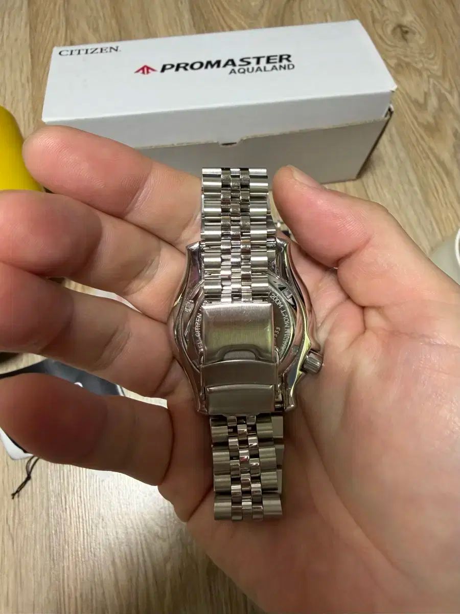  CITIZEN シチズン 복어 ny0040 ロングIsland ジュビリーブレスレット デニムシャツ 自動巻き時計 腕時計(アナログ)