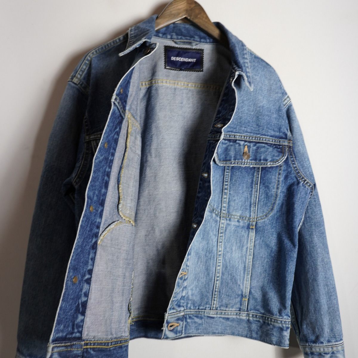 21SS DESCENDANT ディセンダント BRONC DENIM JACKET INDIGO デニム 