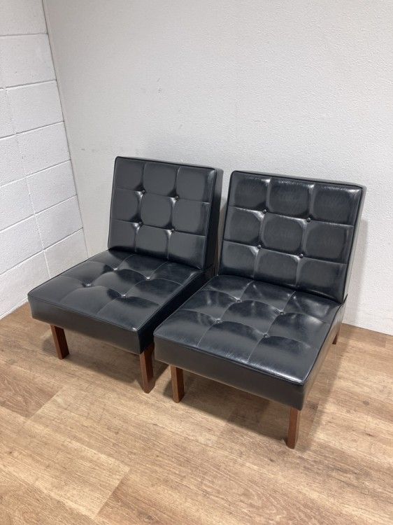 品 カリモク Kチェア2脚セット ブラック