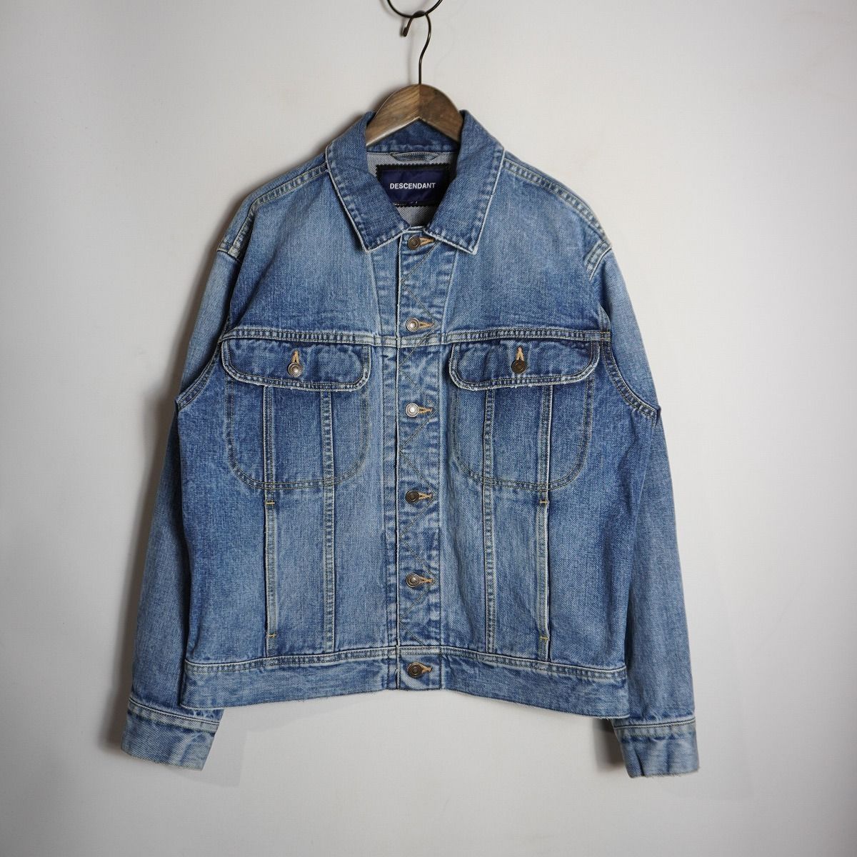 21SS DESCENDANT ディセンダント BRONC DENIM JACKET INDIGO デニム 