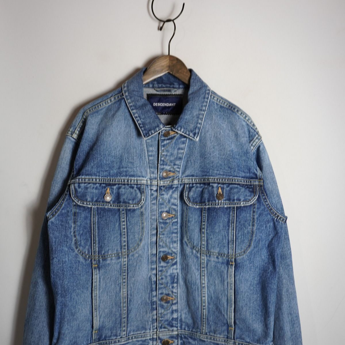 21SS DESCENDANT ディセンダント BRONC DENIM JACKET INDIGO デニム