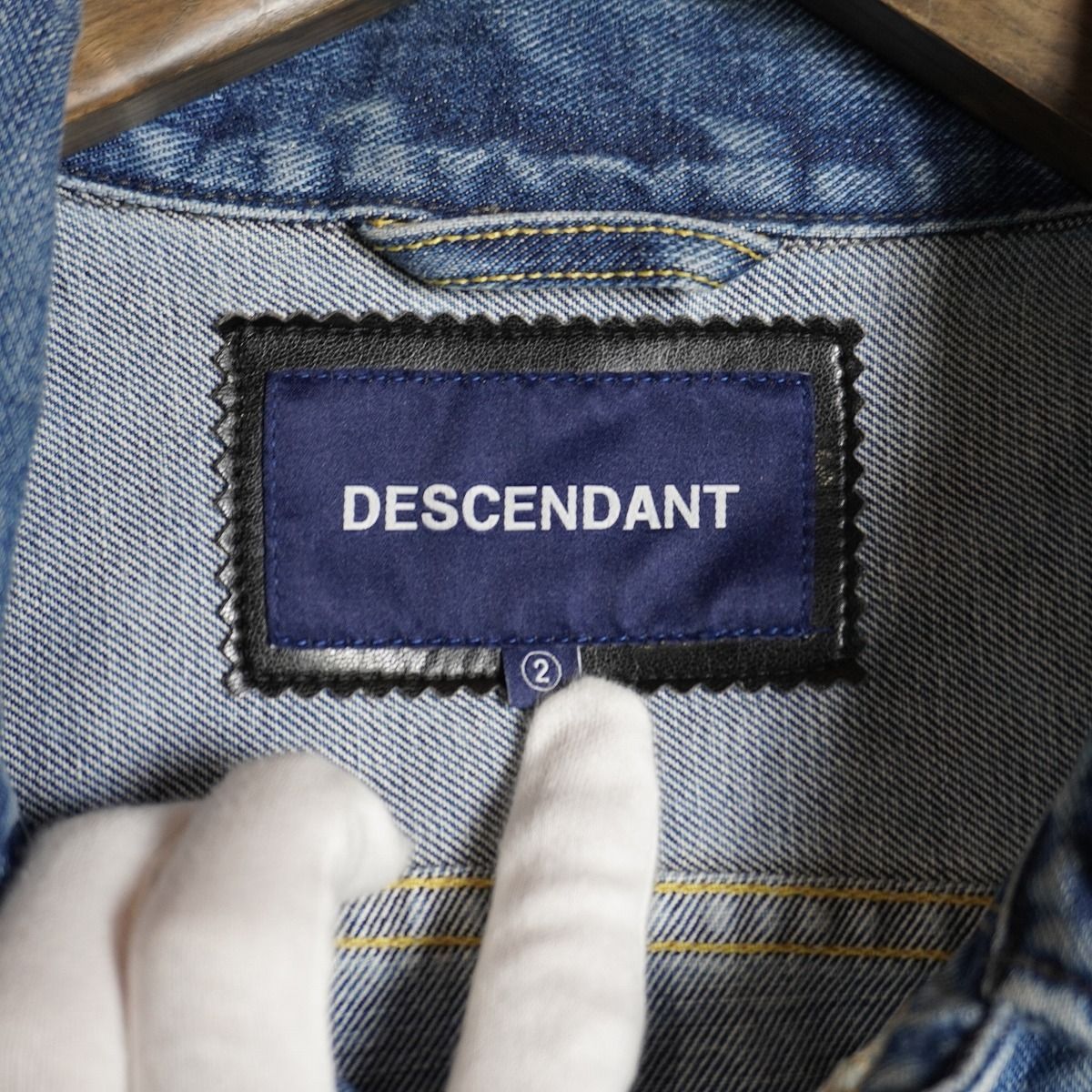 21SS DESCENDANT ディセンダント BRONC DENIM JACKET INDIGO デニム 
