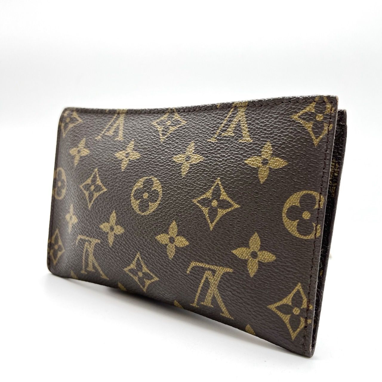 【LOUIS VUITTON】ポーチ　モノグラム　PVC ダークブラウン 美品【LOUIS VUITTON】ポーチ モノグラム PVC ダークブラウン バッグ
