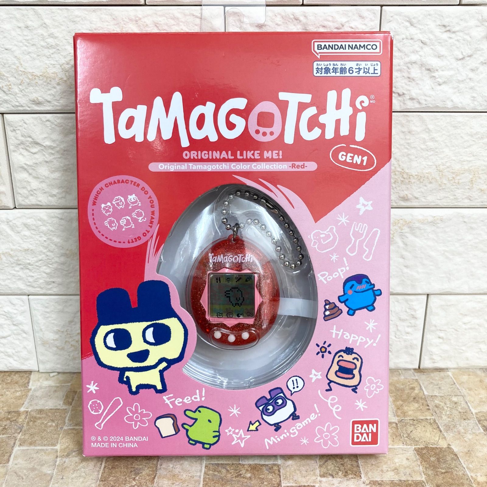 美品】オリジナル たまごっち コレクション 赤 ピンク Original