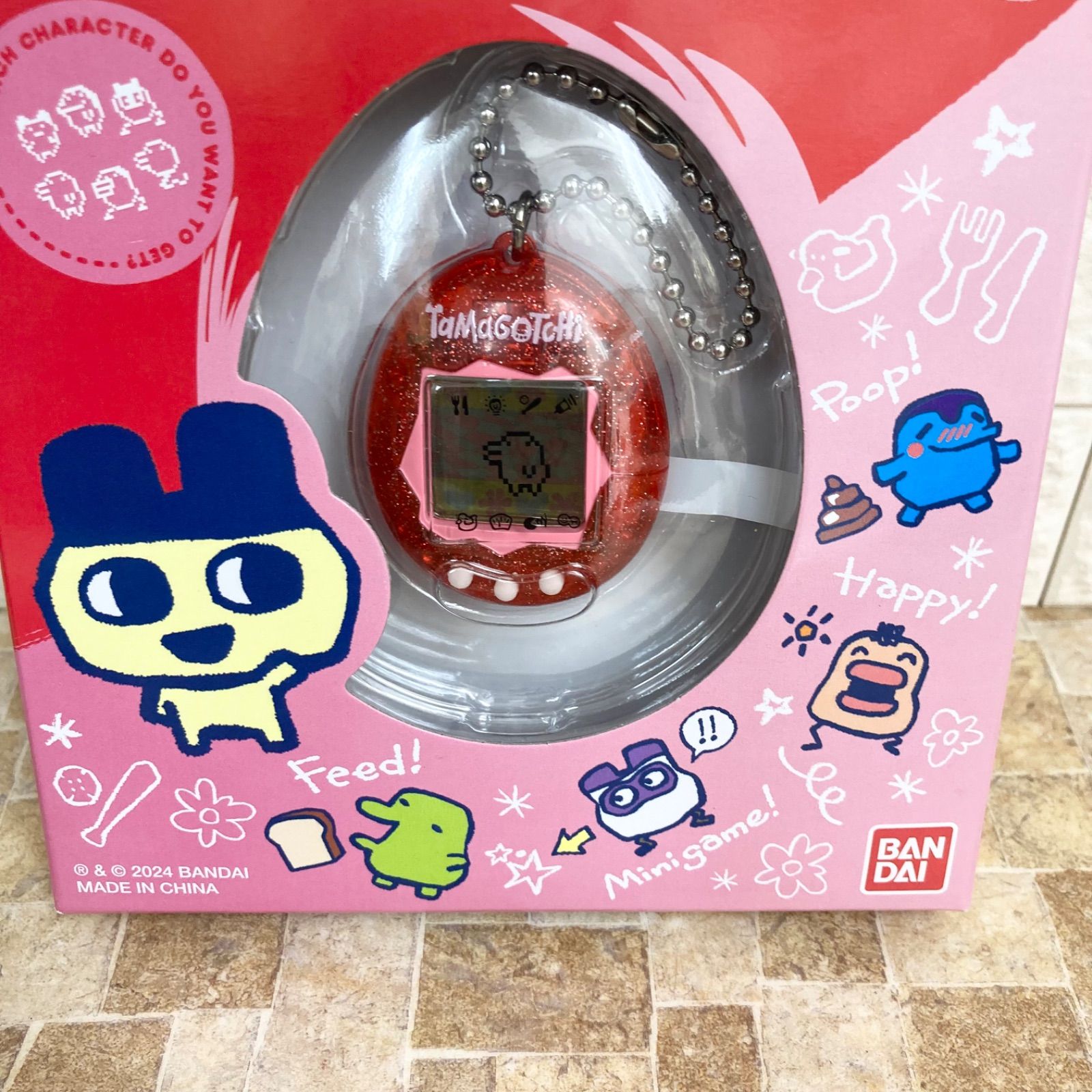 美品】オリジナル たまごっち コレクション 赤 ピンク Original