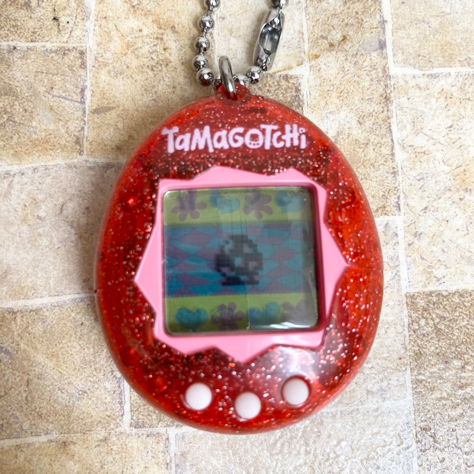 美品】オリジナル たまごっち コレクション 赤 ピンク Original