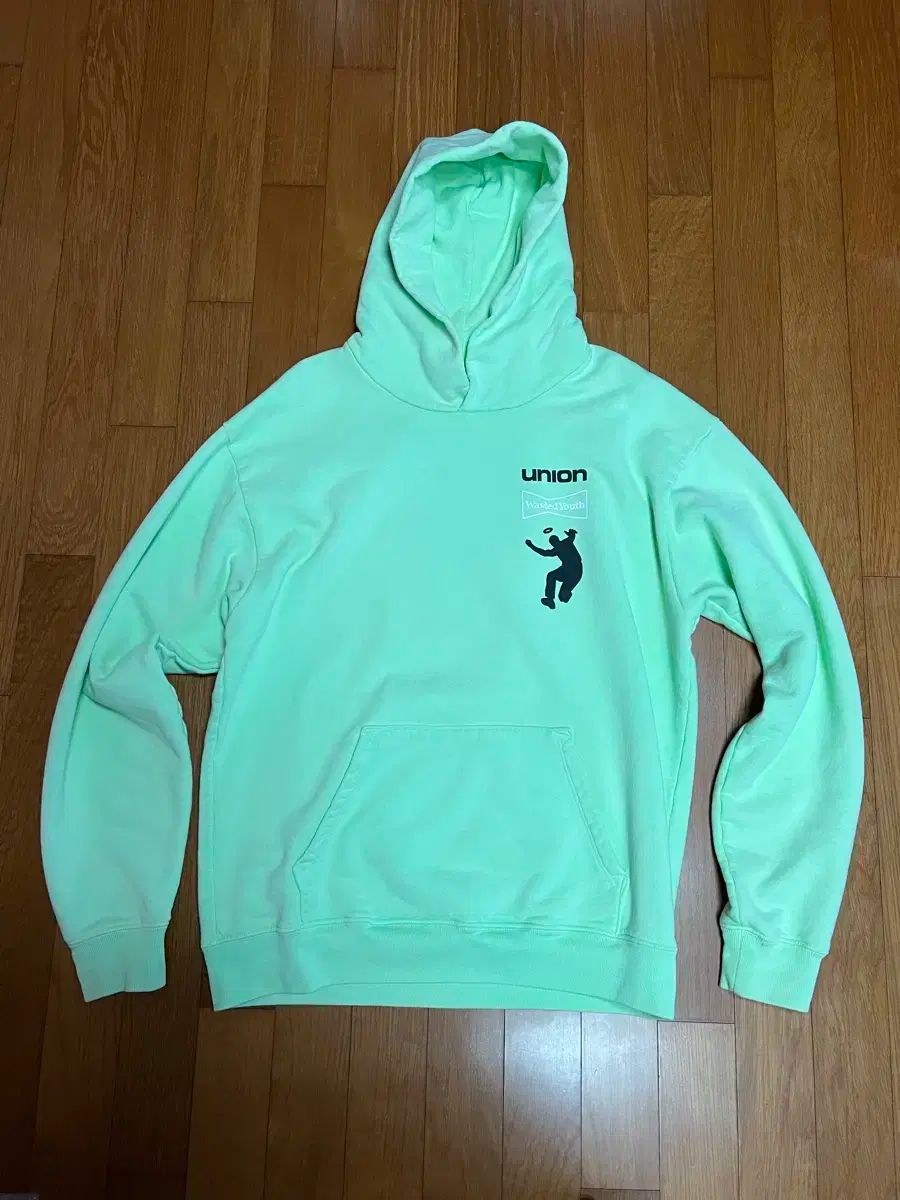 VERDY wasted youth ユニオン フードT