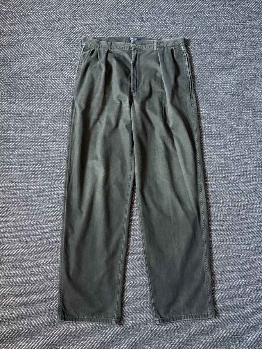 34 90s USA ポロラルフローレン ダブル プリーツ チノパンツ